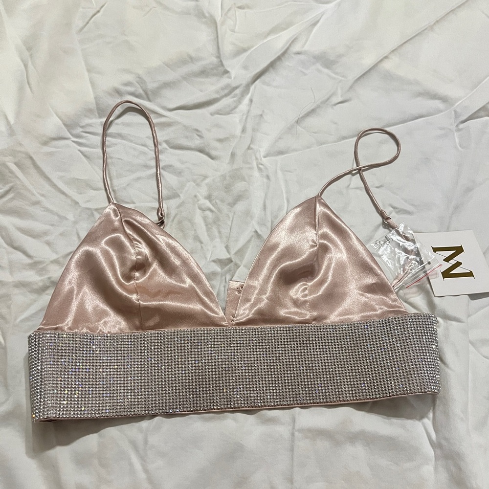 Meshki diamante top